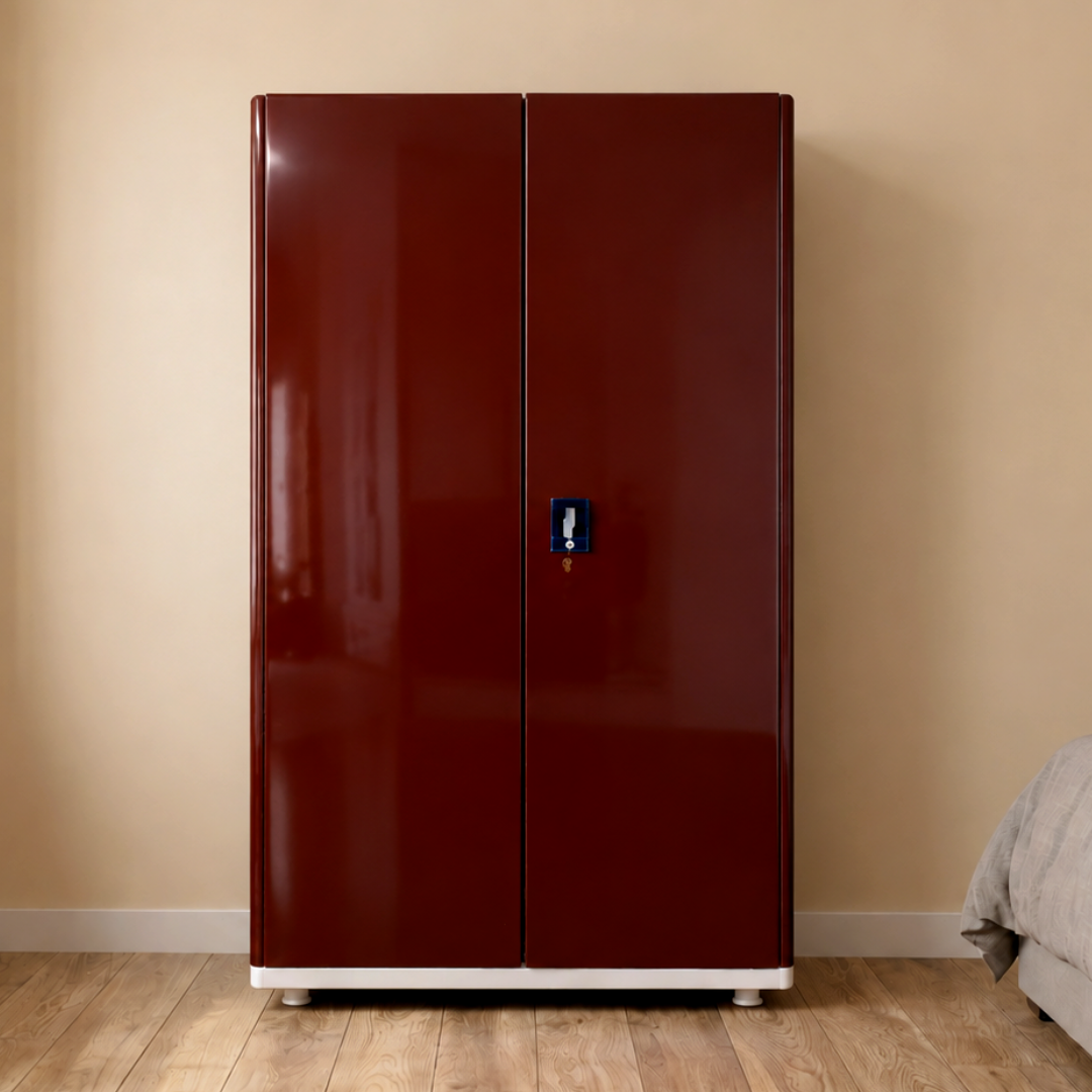 Premium 2-Door Steel Wardrobe – Smart Storage Solution | Home Steel Almirah