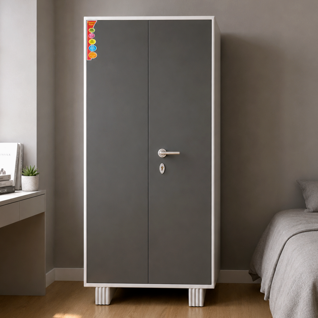 Secure-X 2 Door Office Steel Storage Almirah | Office Steel Almirah